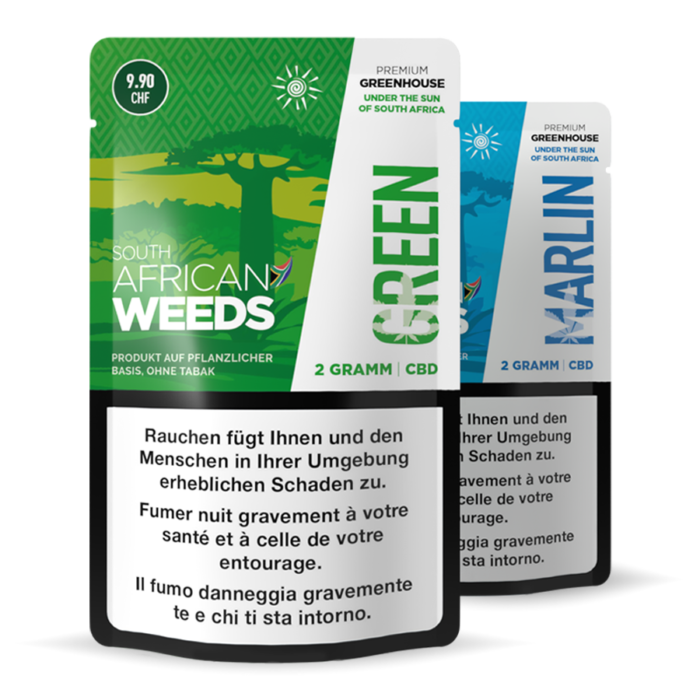 2er Set CBD Blüten - South African Weeds